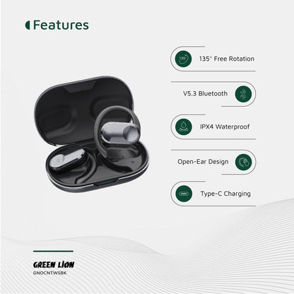 Green Lion Ocean Open Ear Headphones