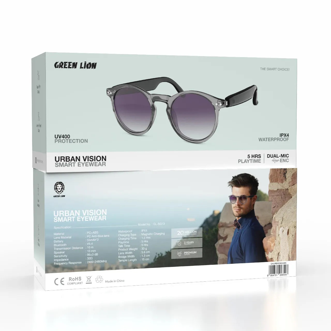 Green Lion Urban Vision Smart Eyewear
