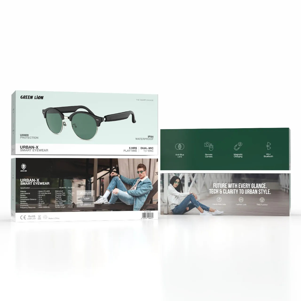 Green Lion Urban-X Smart Eyewear