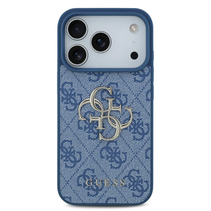 Guess MagSafe PU Leather Case With Big 4G & Classic Logo