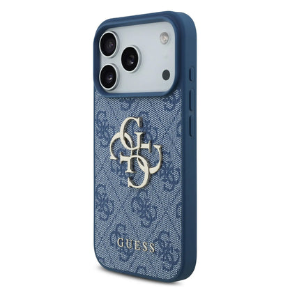 Guess MagSafe PU Leather Case With Big 4G & Classic Logo