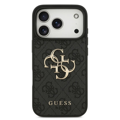 Guess MagSafe PU Leather Case With Big 4G & Classic Logo