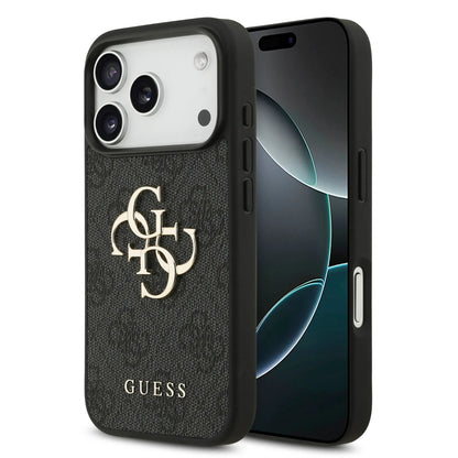 Guess MagSafe PU Leather Case With Big 4G & Classic Logo