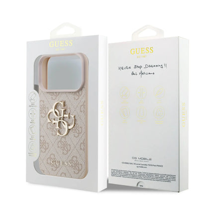 Guess MagSafe PU Leather Case With Big 4G & Classic Logo