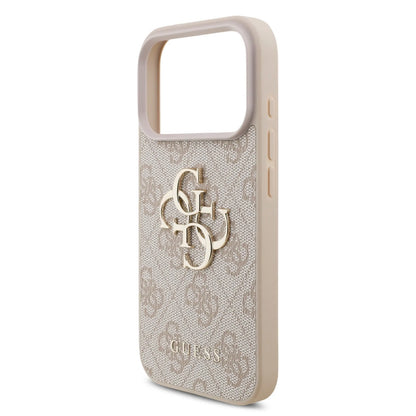 Guess MagSafe PU Leather Case With Big 4G & Classic Logo