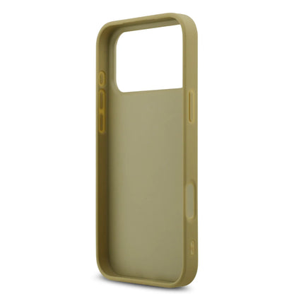 Guess PU Glitter Case With Big 4G Metal Logo