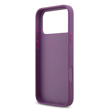 Guess PU Glitter Case With Big 4G Metal Logo