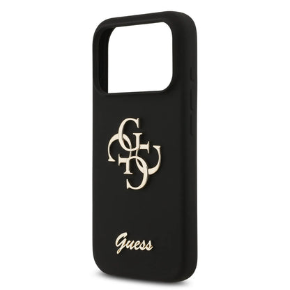 Guess Liquid Silicone Case With 4G & Script Logo