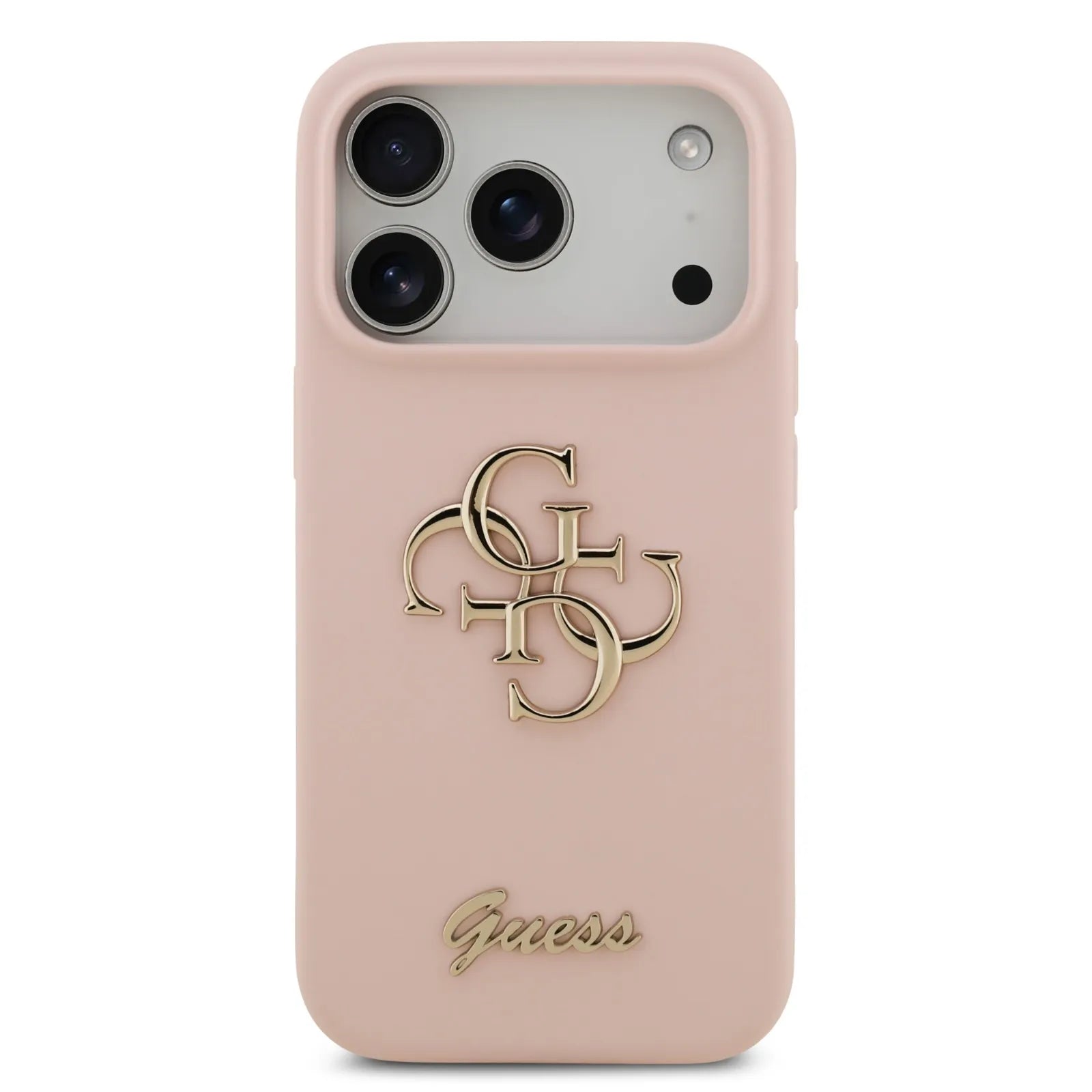 Guess Liquid Silicone Case With 4G & Script Logo