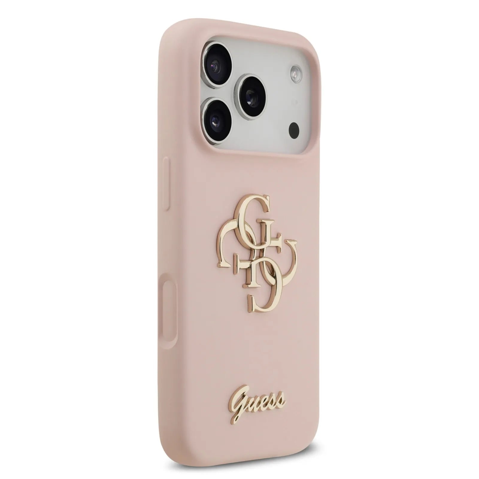 Guess Liquid Silicone Case With 4G & Script Logo