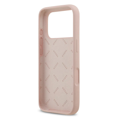 Guess Liquid Silicone Case With 4G & Script Logo