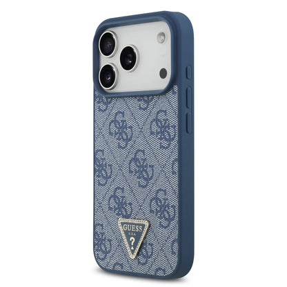 Guess MagSafe 4G PU Leather Case With Triangle Logo