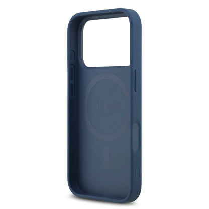 Guess MagSafe 4G PU Leather Case With Triangle Logo