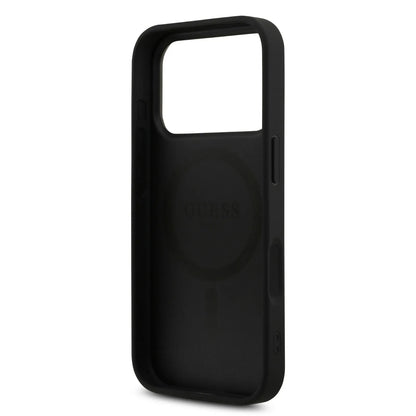 Guess MagSafe 4G PU Leather Case With Triangle Logo