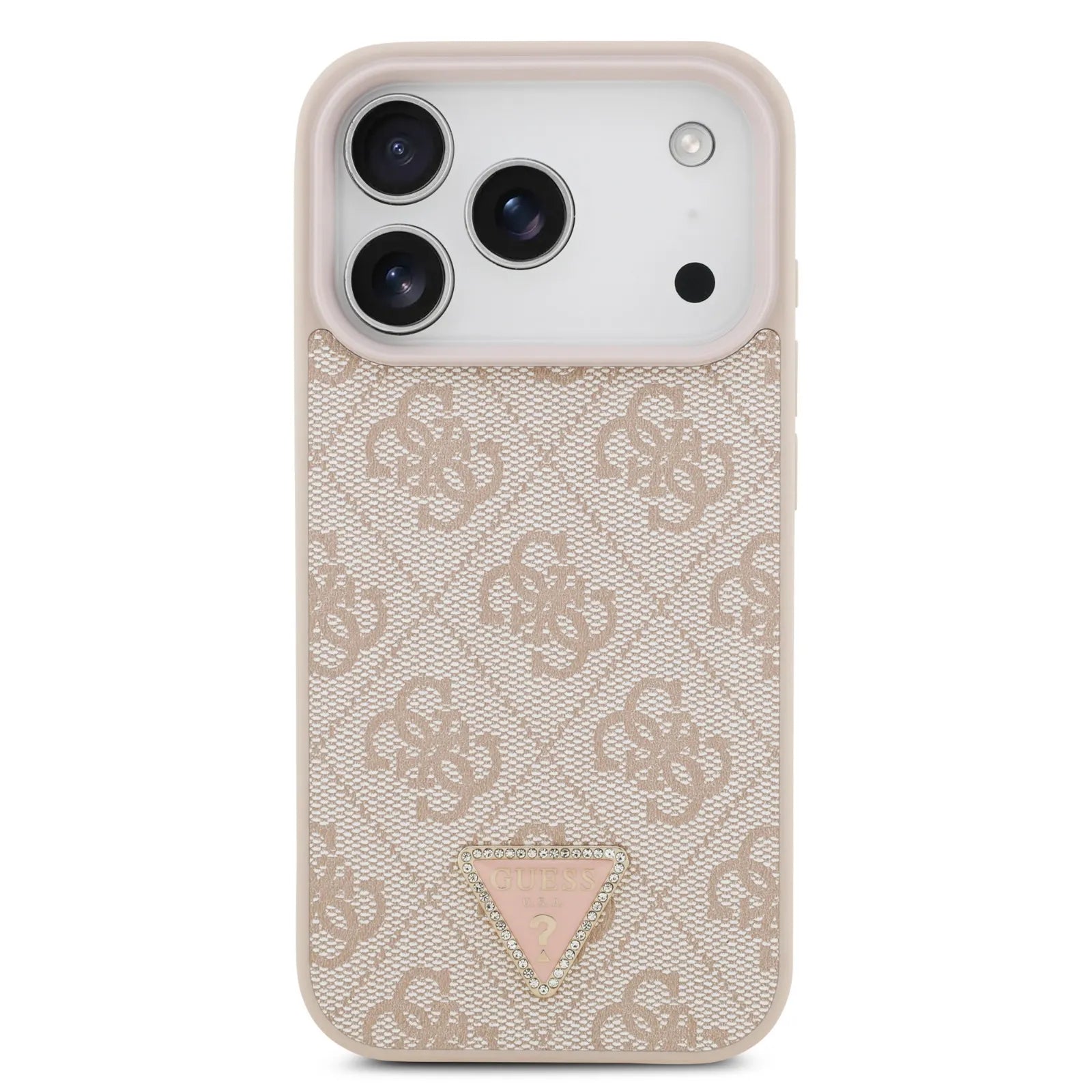 Guess MagSafe 4G PU Leather Case With Triangle Logo