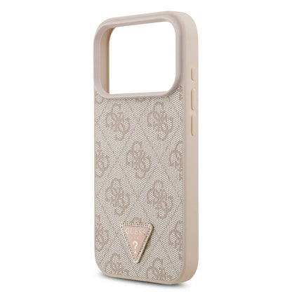 Guess MagSafe 4G PU Leather Case With Triangle Logo