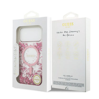 Guess MagSafe Glitter Pattern Case