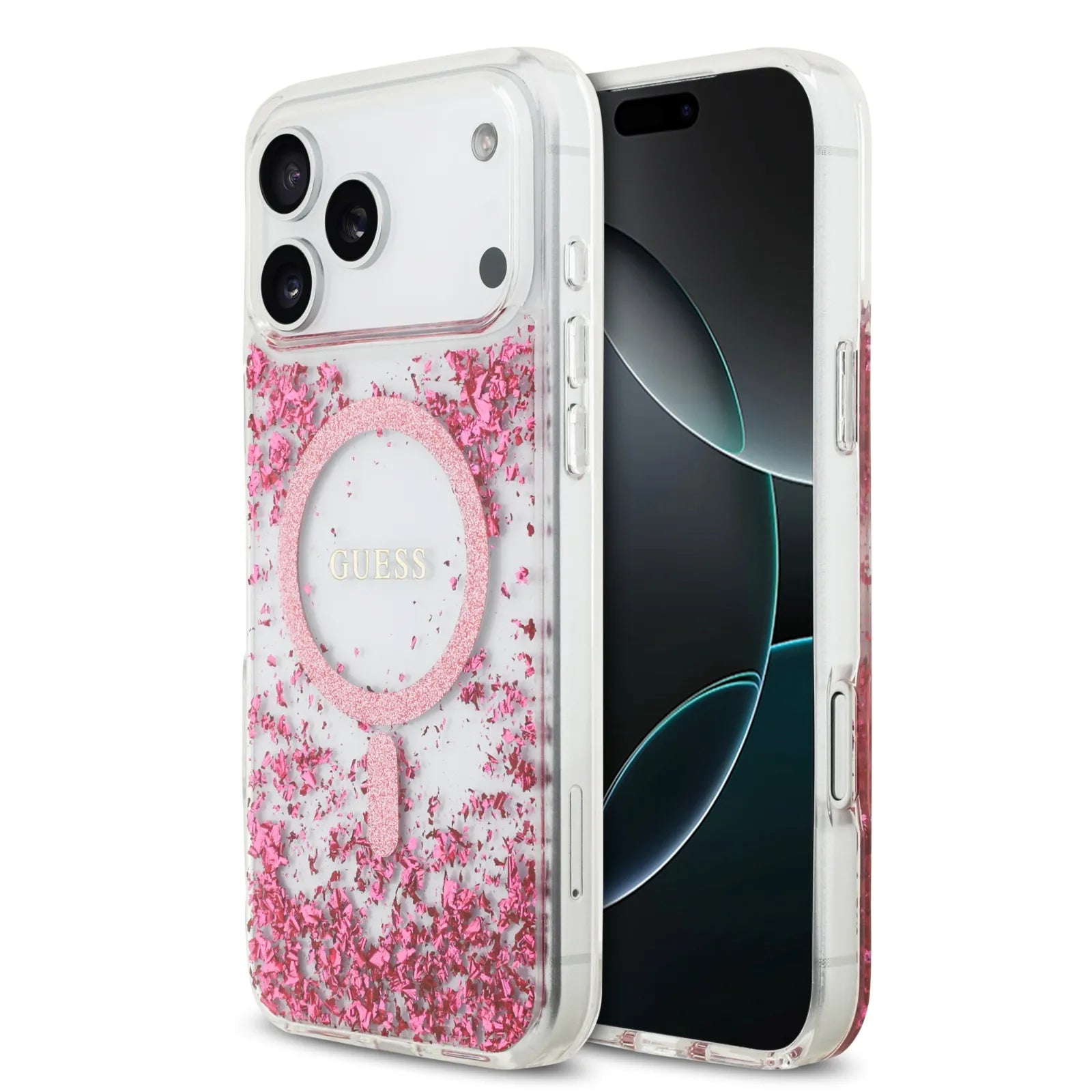 Guess MagSafe Glitter Pattern Case