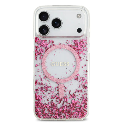Guess MagSafe Glitter Pattern Case