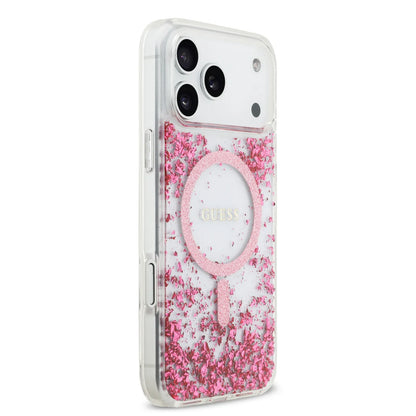 Guess MagSafe Glitter Pattern Case