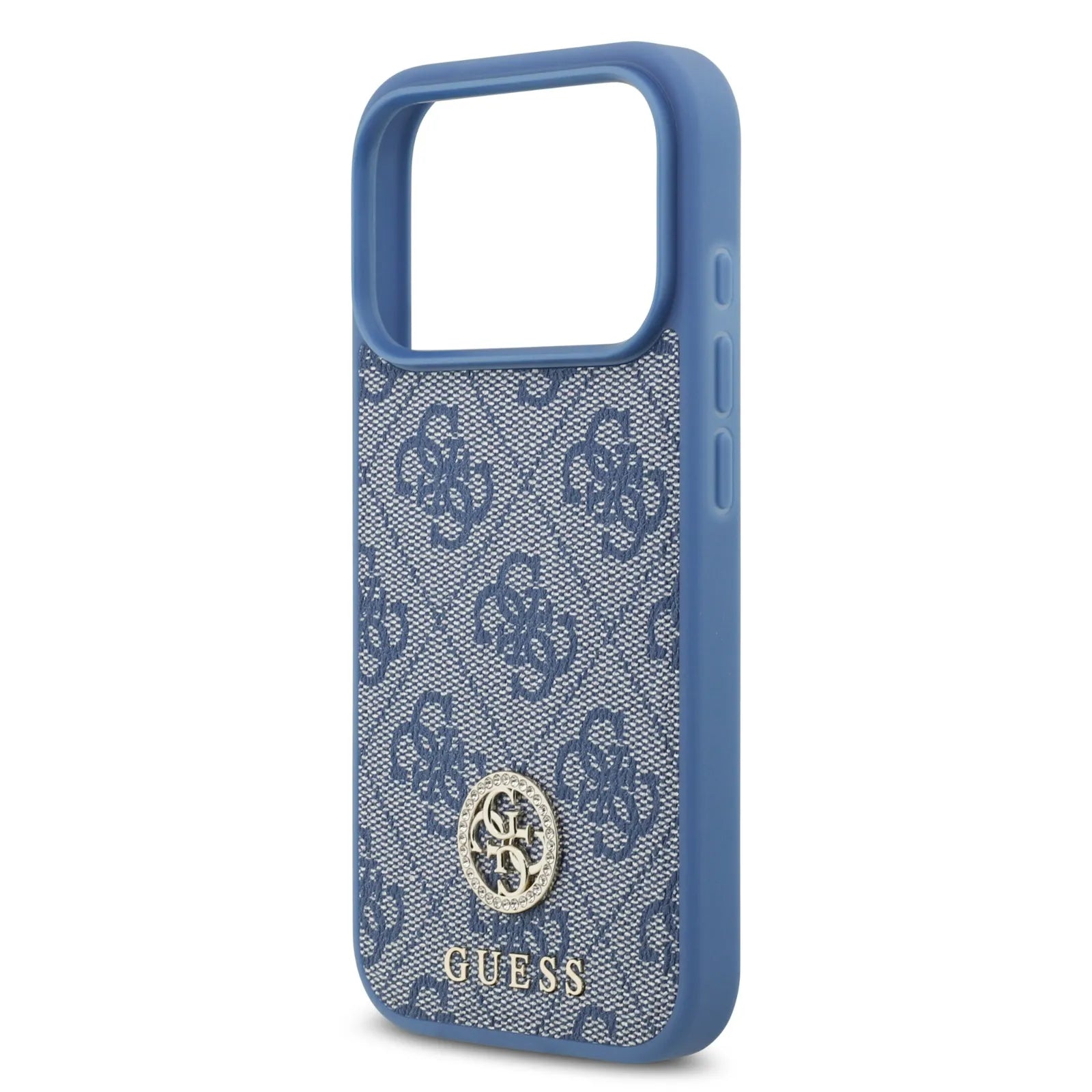 Guess MagSafe 4G PU Leather Case With Classic & Strass Logo