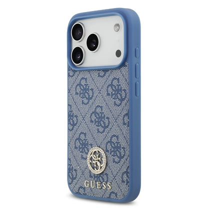 Guess MagSafe 4G PU Leather Case With Classic & Strass Logo
