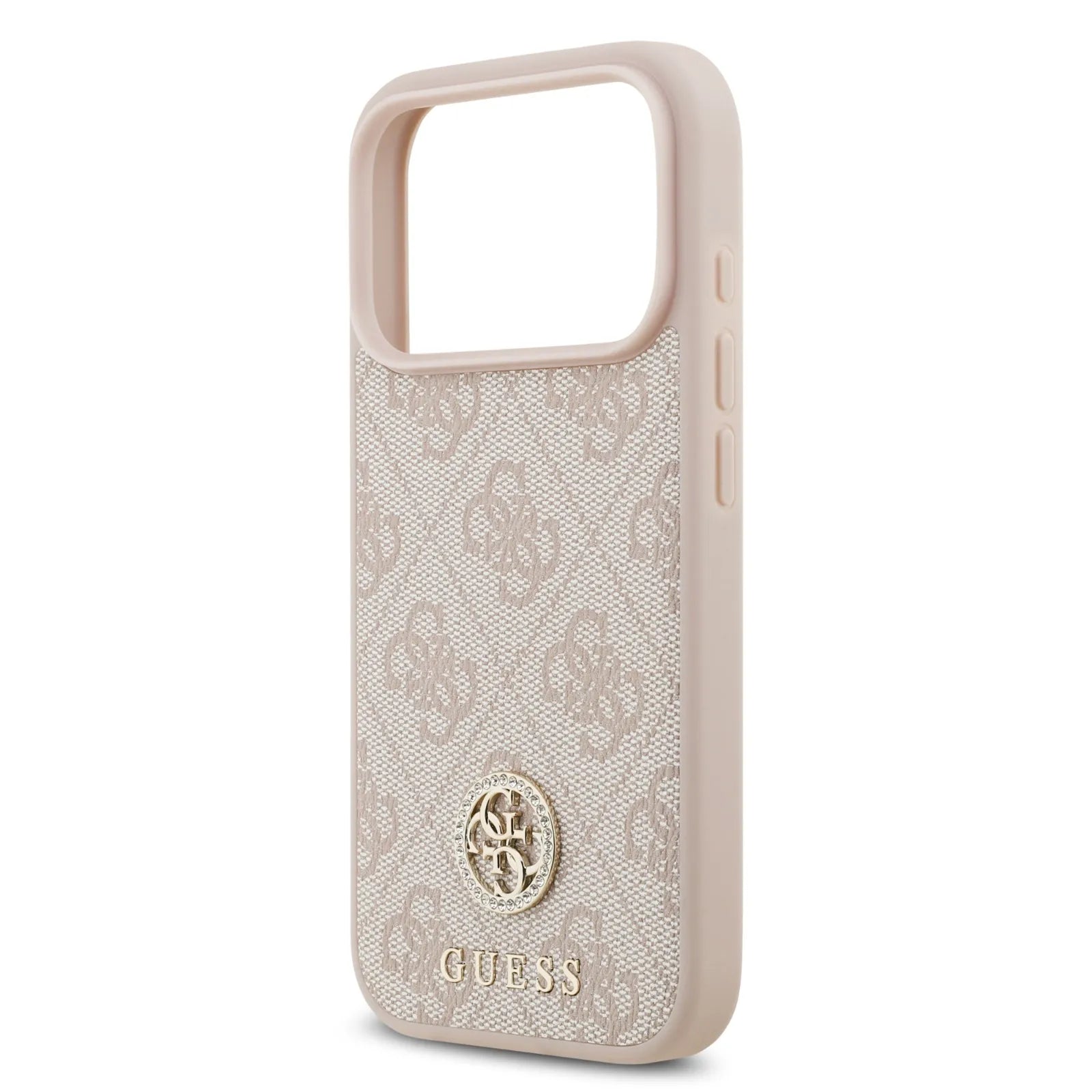 Guess MagSafe 4G PU Leather Case With Classic & Strass Logo