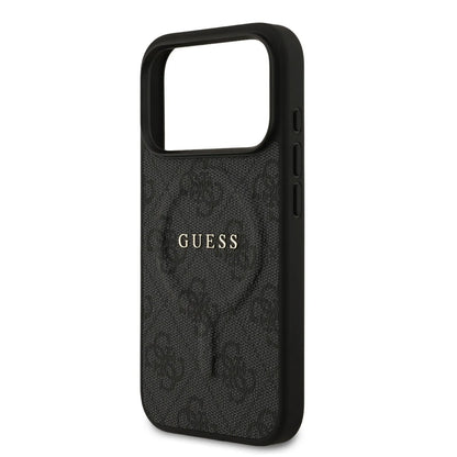 Guess MagSafe 4G PU Leather Case With Classic Logo