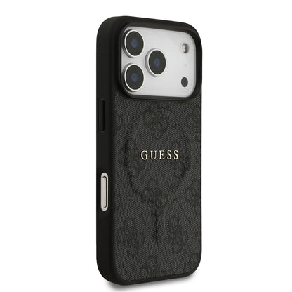 Guess MagSafe 4G PU Leather Case With Classic Logo