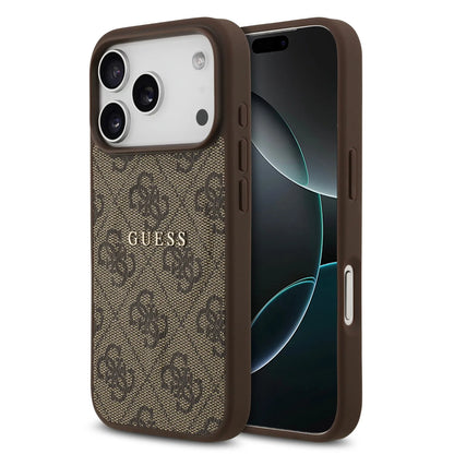 Guess MagSafe 4G PU Leather Case With Classic Logo