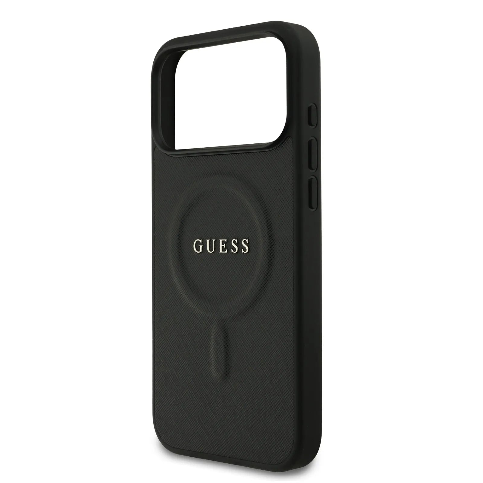 Guess MagSafe PU Saffiano Leather Case With Classic Logo