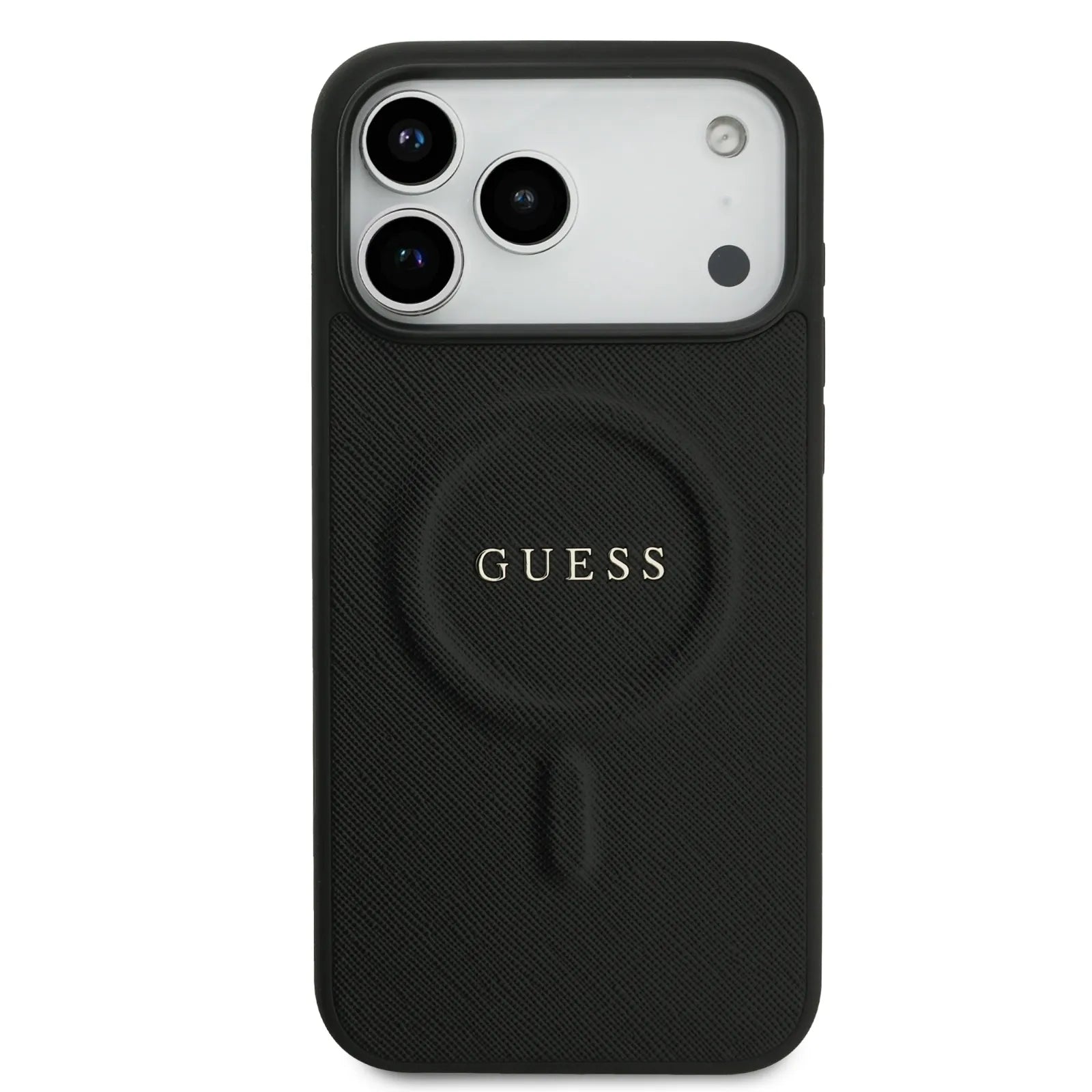 Guess MagSafe PU Saffiano Leather Case With Classic Logo