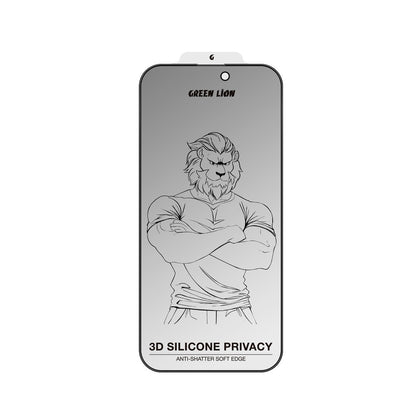 Green Lion 3D Silicone Plus Advanced Privacy Edge Glass
