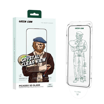 Green Lion Picasso 3D Glass With Alignment Tray