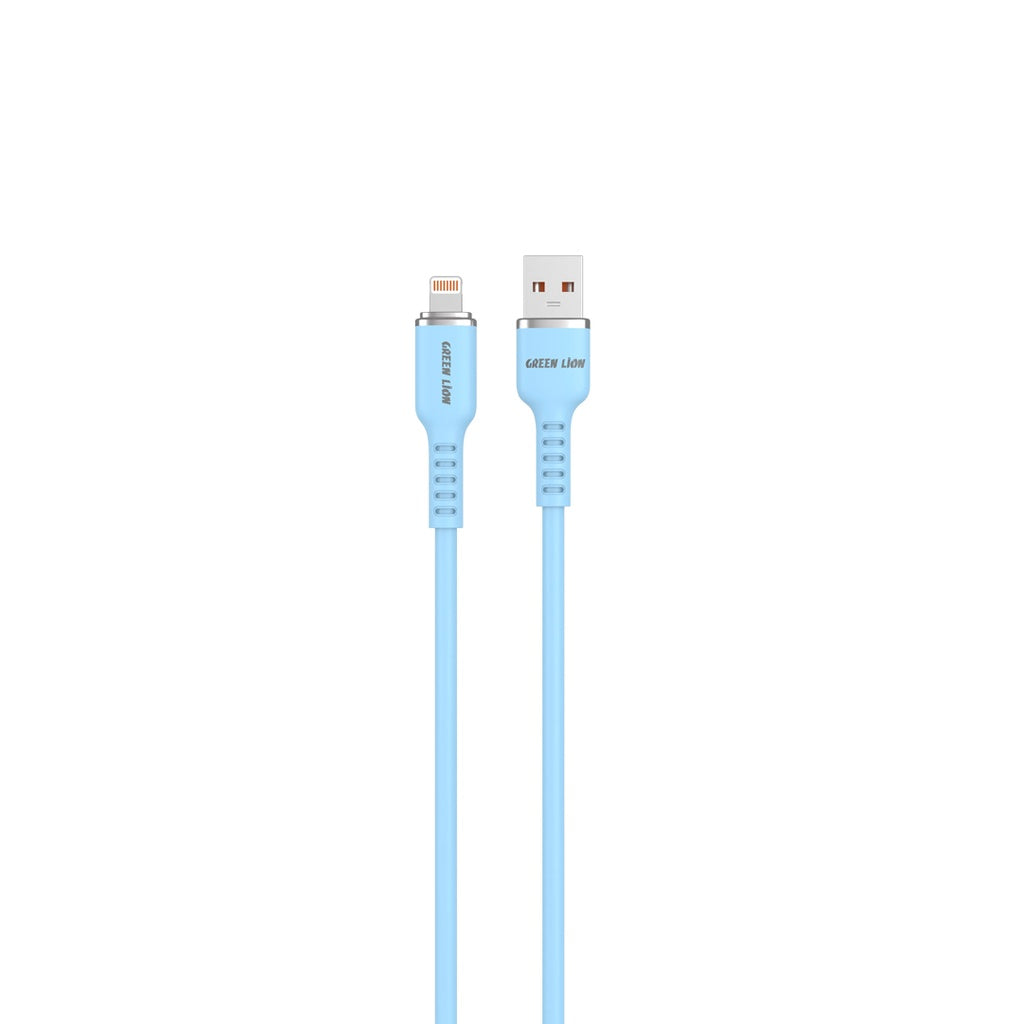 Green Lion USB-A TO Lightning Silicone Cable