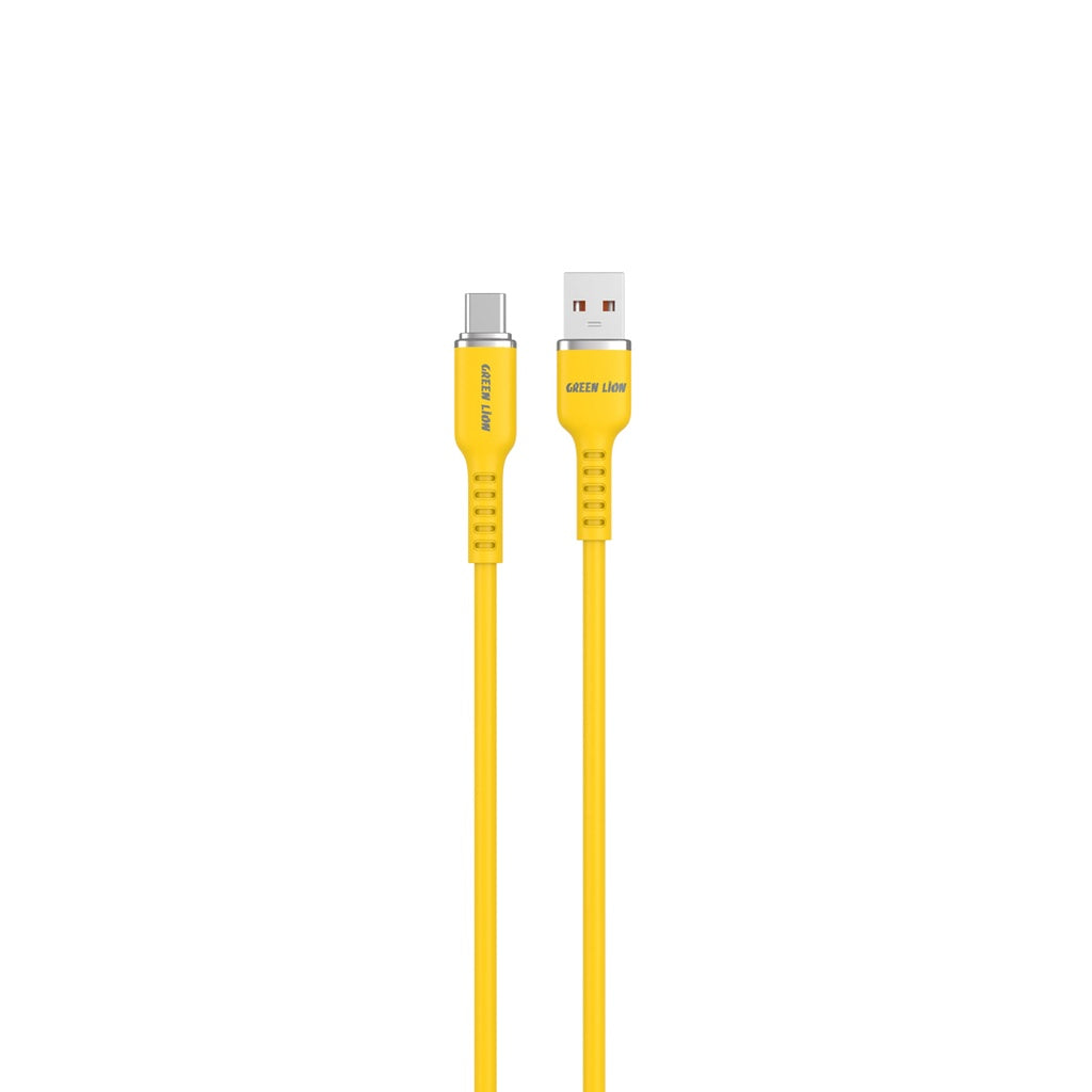 Green Lion USB-A TO USB-C Silicone Cable