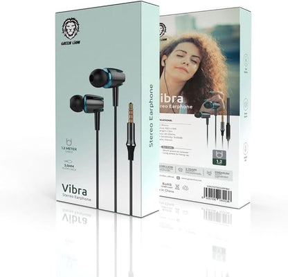 Green Lion Vibra Stereo Earphone
