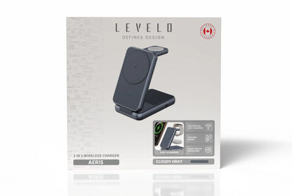 Levelo 3 in 1 Foldable Wireless Charger
