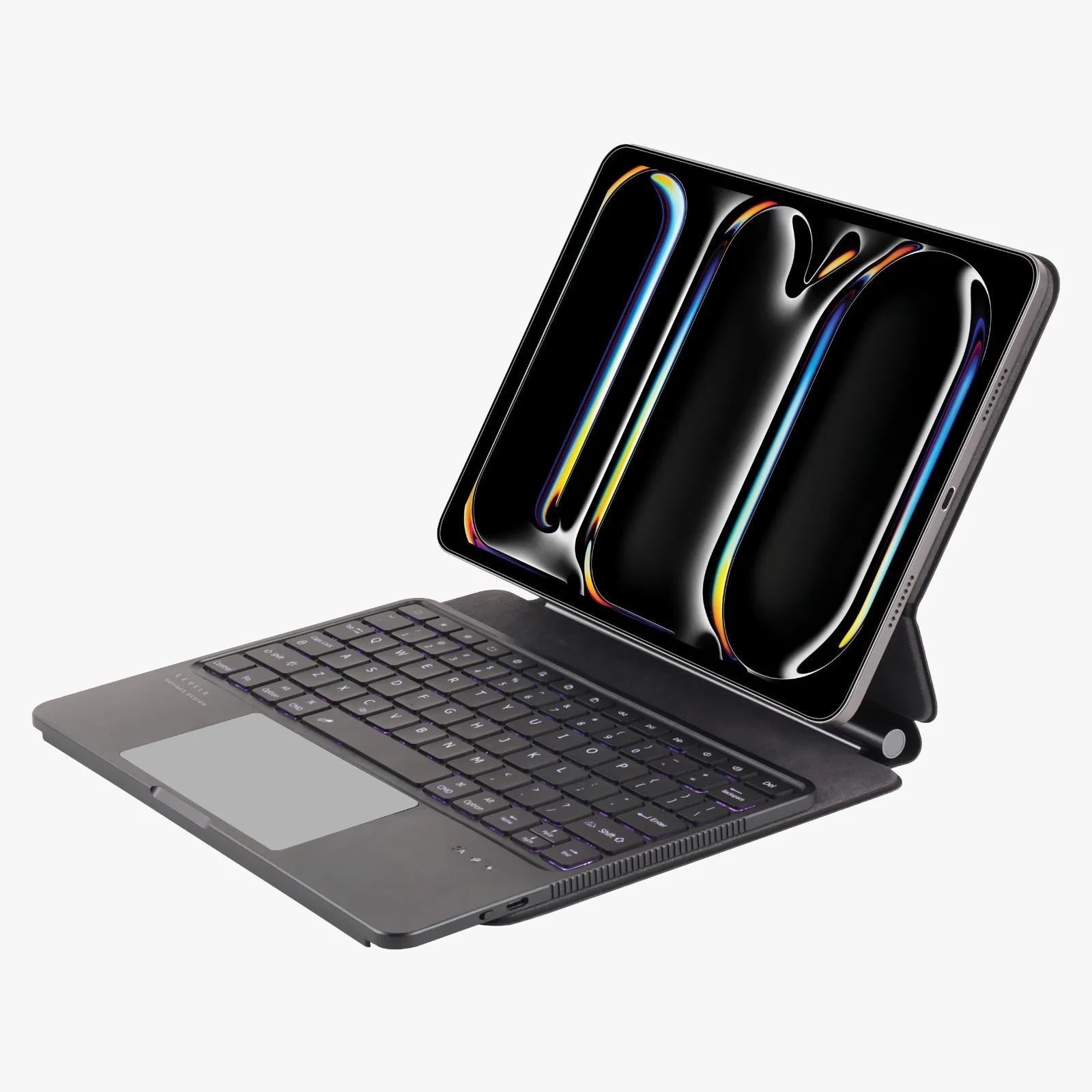 Levelo AeroBoard Pro Saffiano Leather Wireless Keyboard
