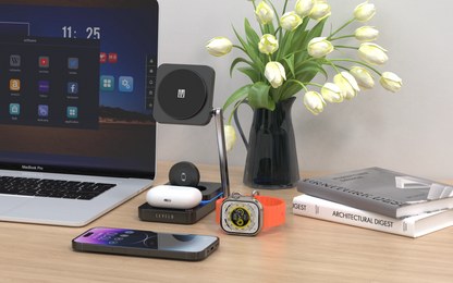 Levelo Aurora 3 In 1 Wireless Charger