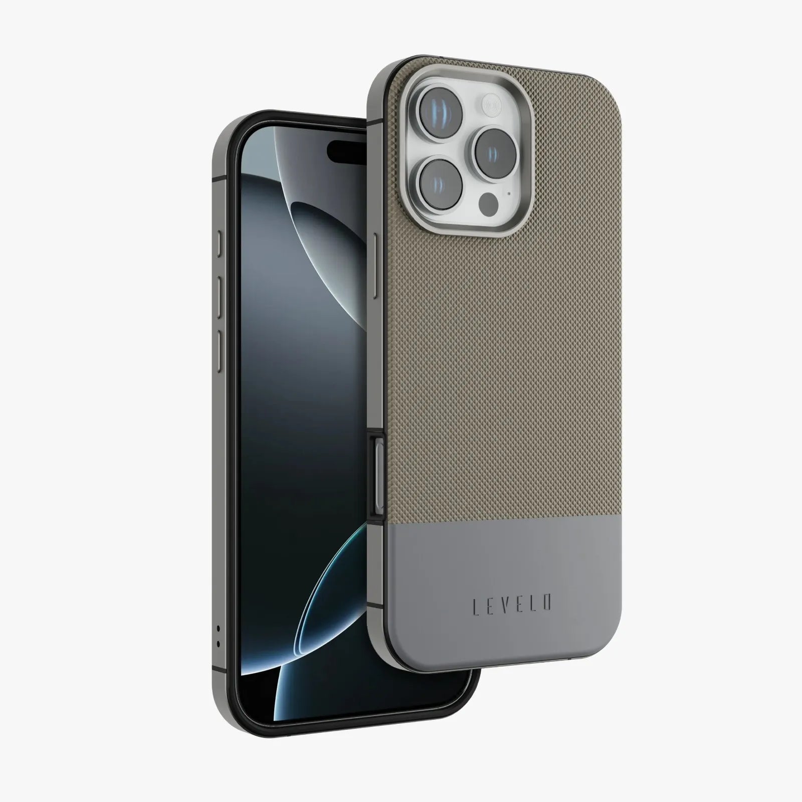 Levelo Cuir Two Tone Leather Case