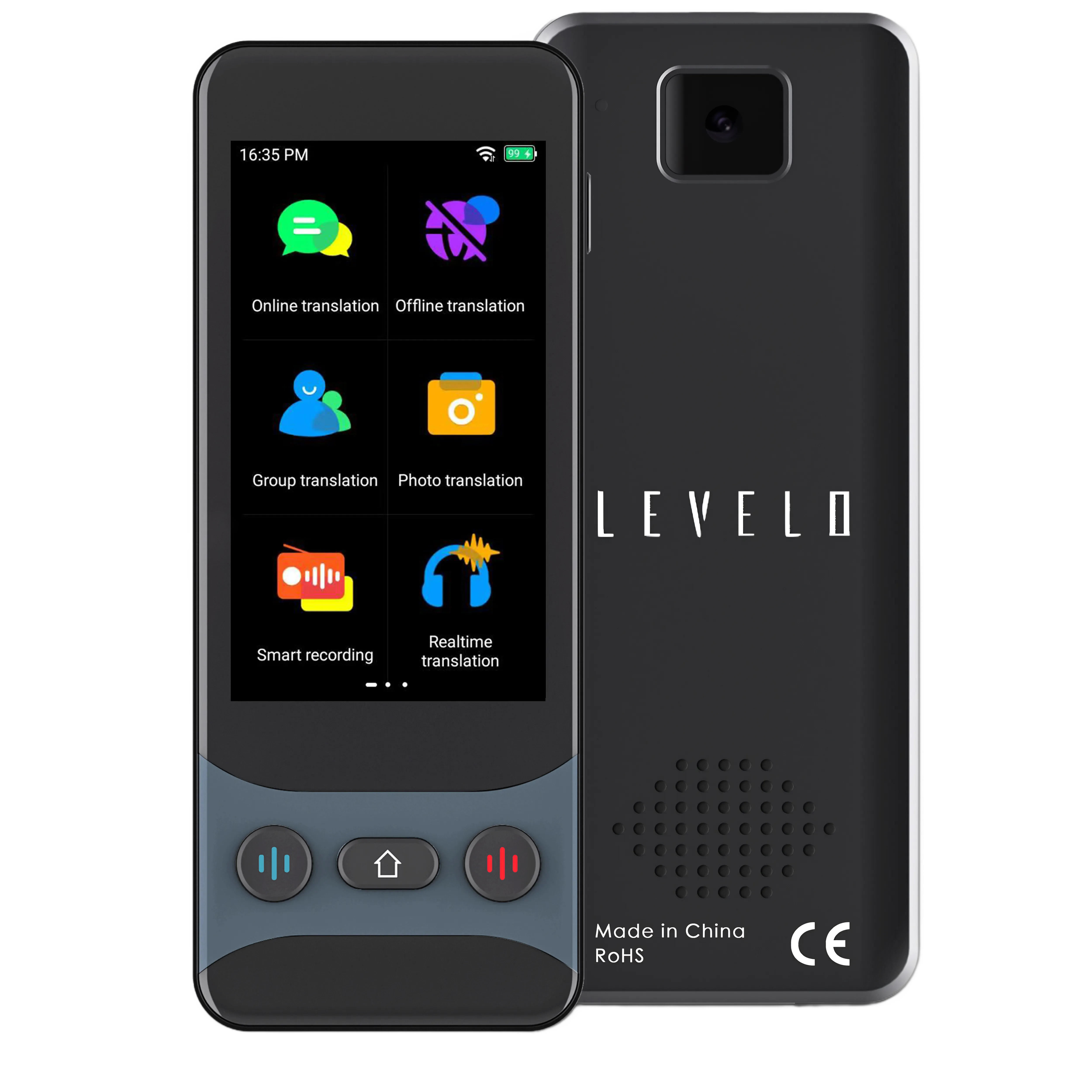Levelo Fluent Link Offline & Online Voice Translator