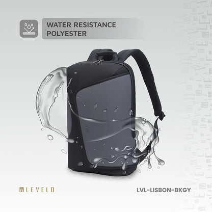 Levelo Lisbon Carrying Laptop/Universal 15.6” Backpack