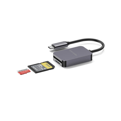 Porodo 2in1 USB-C Card Reader