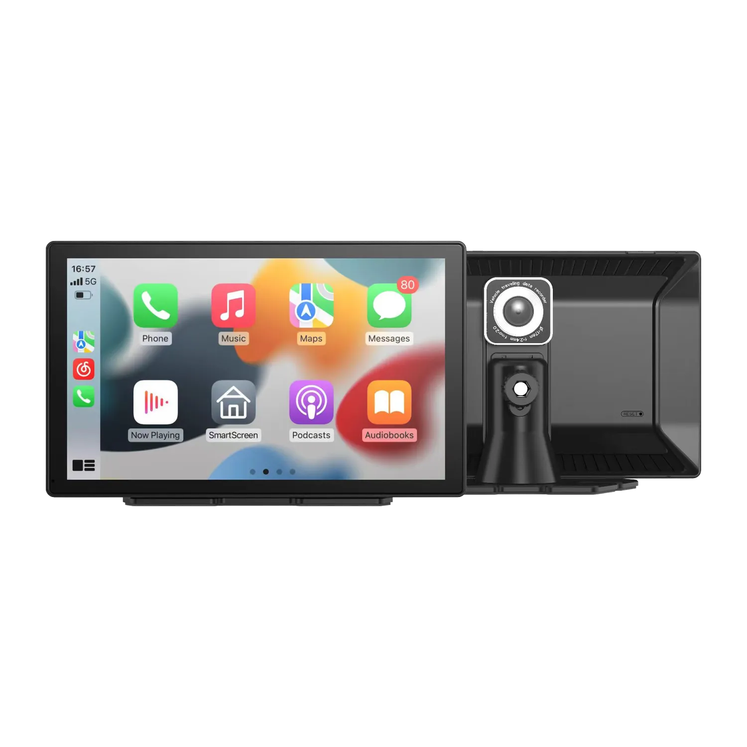 Porodo 9" Android Carplay Tablet & DVR Unlimited Multimedia & Video Recording