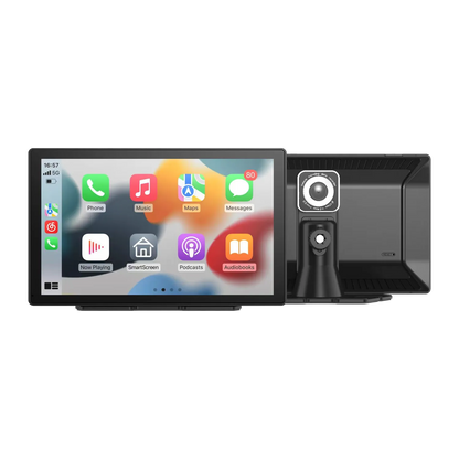 Porodo 9" Android Carplay Tablet & DVR Unlimited Multimedia & Video Recording