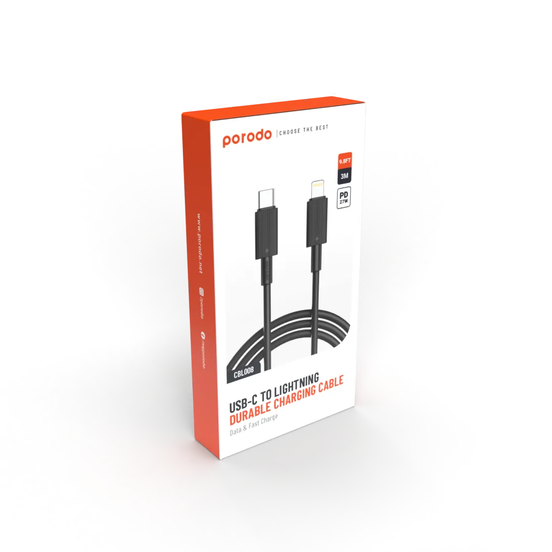 Porodo Durable Charging Cable
