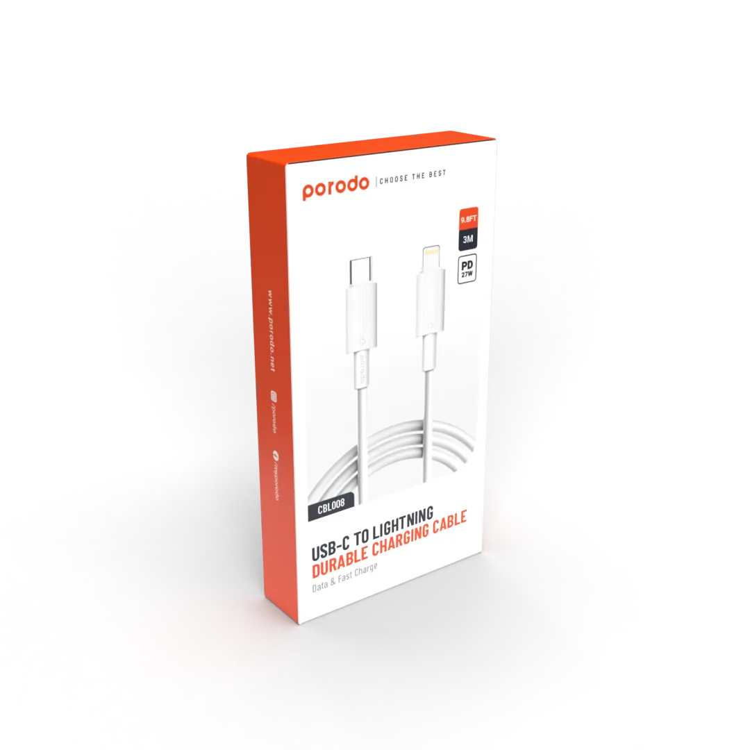 Porodo Durable Charging Cable