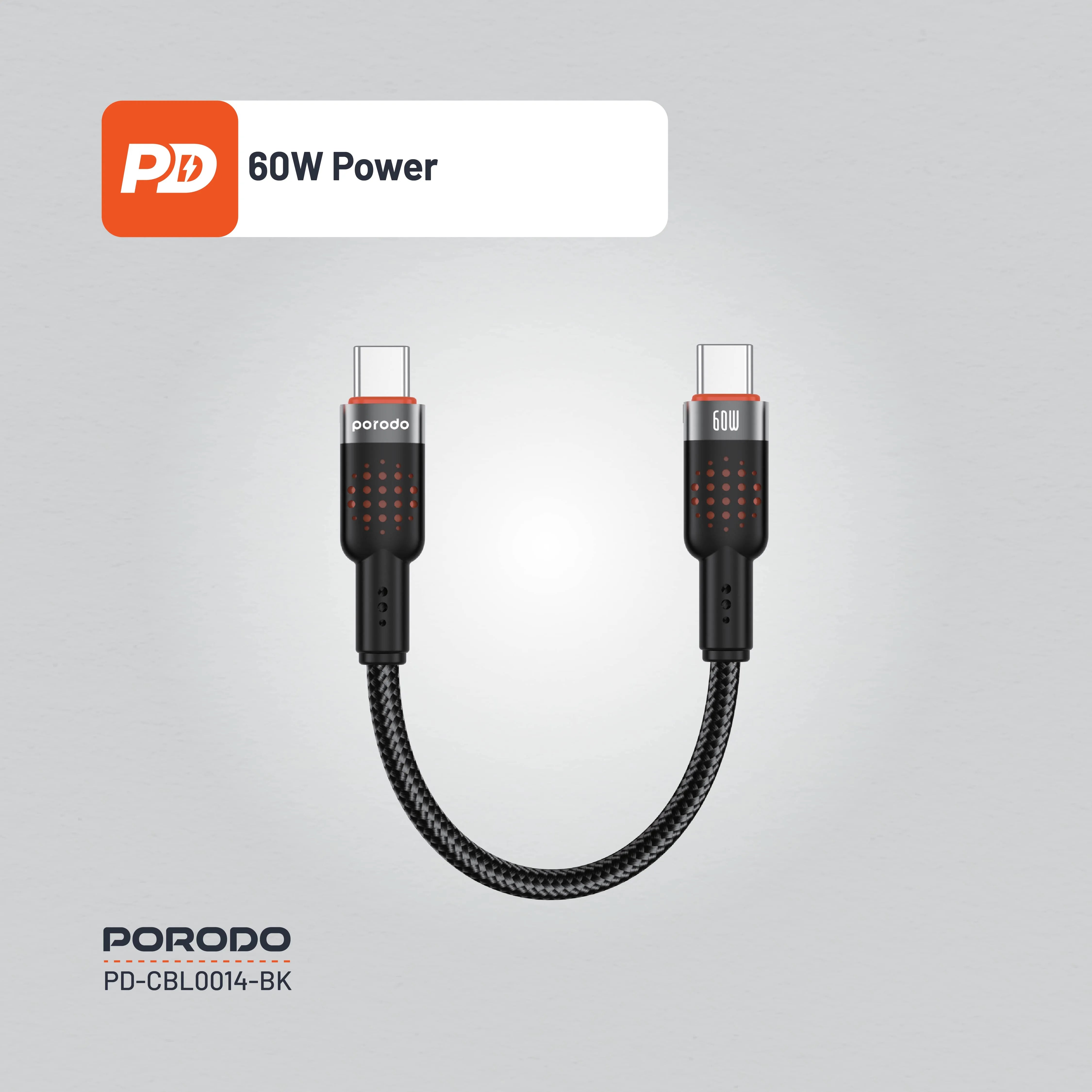 Porodo Braided Cable