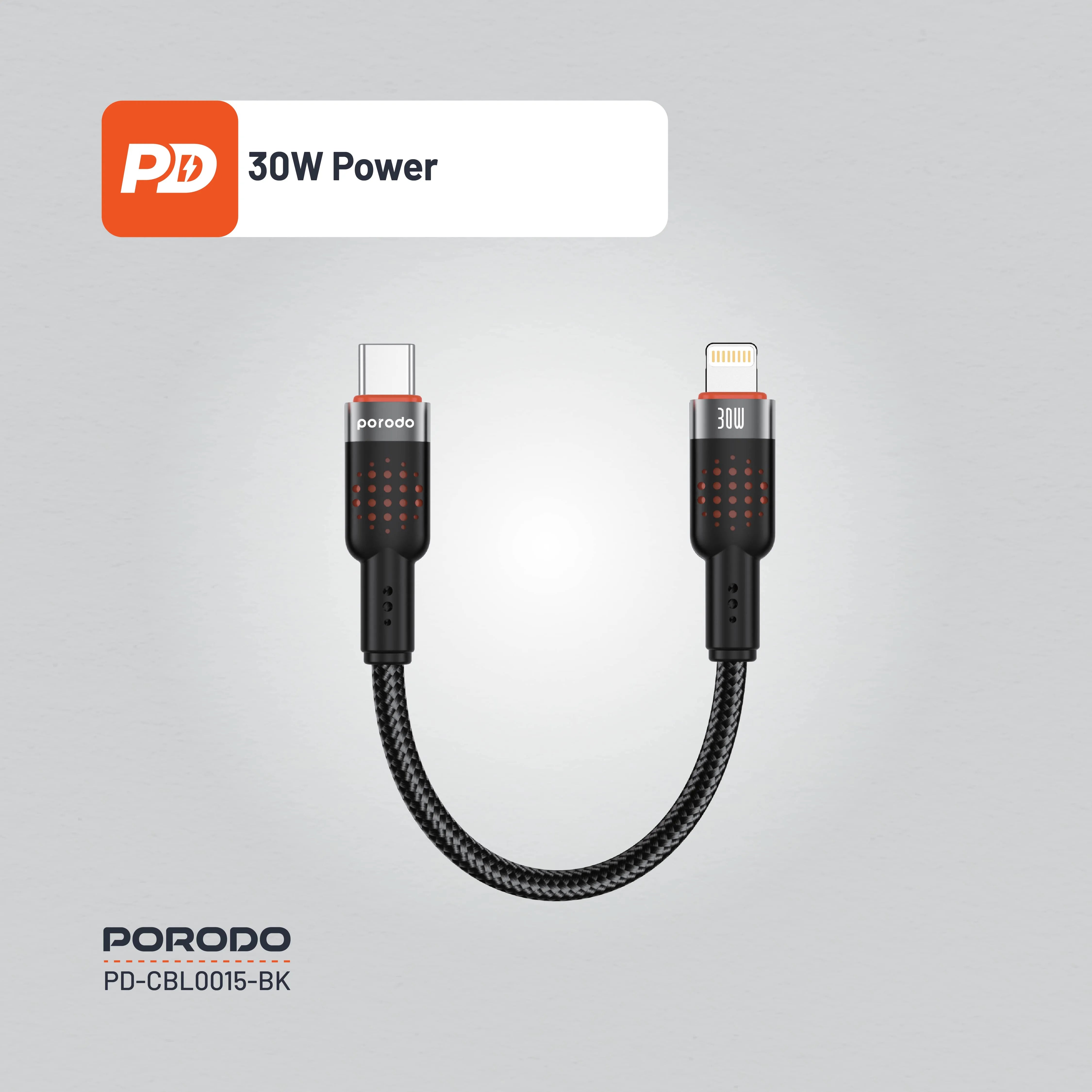 Porodo Braided Cable
